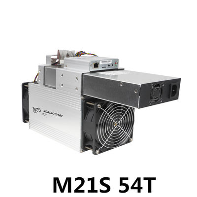 مستعمل Asic Whatsminer M21S 54Th 3240W SHA256 مستعمل Microbt Miner