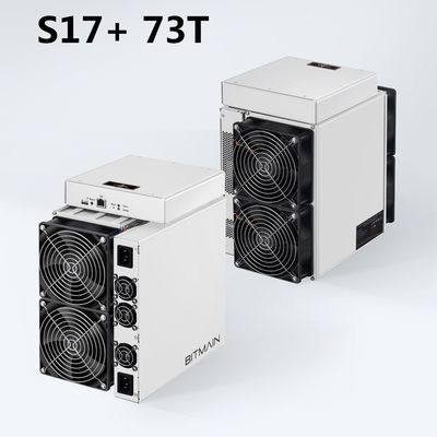مستعمل S17 + 73T 2920W SHA 256 معدات تعدين البيتكوين