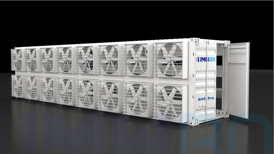 1MW-BOX مركز البيانات المعياري Professional Miner contanier 40ft
